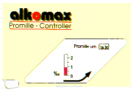 Alkomax- das Alkohol-Messger&auml;t im Checkkarten-Format